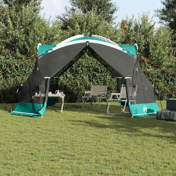 vidaXL Tents with Roof sea green 434 x 434 x 230 cm Polyester
