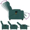 vidaXL Massage Recliner Chair Dark Green