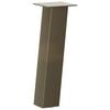 vidaXL Coffee Table Leg Natural Steel Powder-coated steel 16.5 in