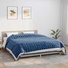 vidaXL Weighted Blanket Blue