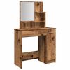 vidaXL Dressing Table Old Wood Engineered wood Medium Dressing Table