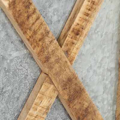 vidaXL Sideboard 31.5"x11.8"x29.9" Solid Mango Wood