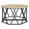 vidaXL Coffee Table Sonoma oak 31.5" x 31.5" x 16.5