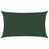 vidaXL Sunshade Sail 1.75 oz/ft² Dark Green 16.4x26.2' HDPE