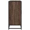 vidaXL Sideboard Brown Oak Engineered Wood Medium Sideboard