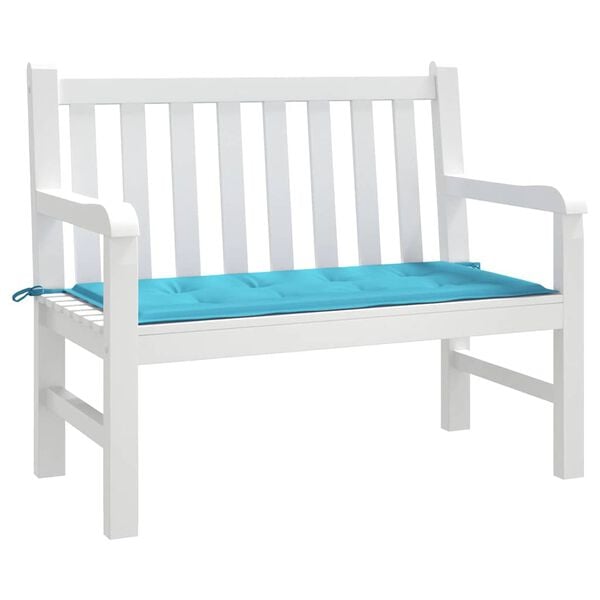 vidaXL Garden Bench Cushion Turquoise 39.4" x 19.7" x 1.6