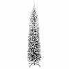 vidaXL Artificial Christmas Tree with 300 LEDs Green 94.49 in