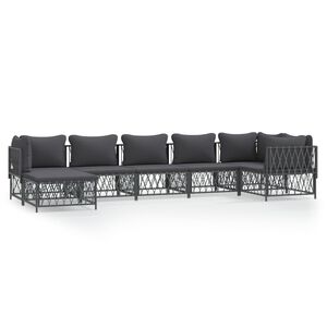 vidaXL Garden Lounge Set Anthracite