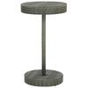 vidaXL Garden Bar Set Grey, Dark Grey PE rattan, Powder-coated steel