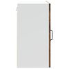 vidaXL Kitchen Wall Cabinet Smoked Oak Engineered Wood Medium
