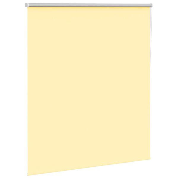 vidaXL Roller Blind Yellow 100% Polyester 49.2 x 59.1 in