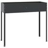 vidaXL Garden Planter Anthracite Galvanized Steel Large Heavy Duty
