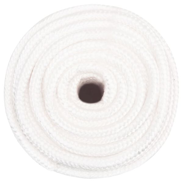 vidaXL Boat Rope Full White 0.63 " 164.0 ' Polypropylene