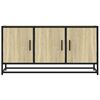 vidaXL TV Cabinet Sonoma Oak Engineered wood, metal Medium TV Cabinet