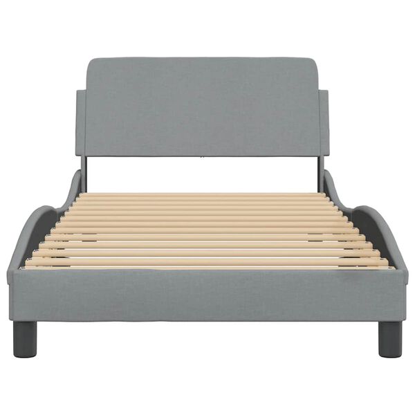 vidaXL Bed Frame Light grey