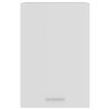 vidaXL Hanging Cabinet White Engineered wood Medium Hanging Cabinet