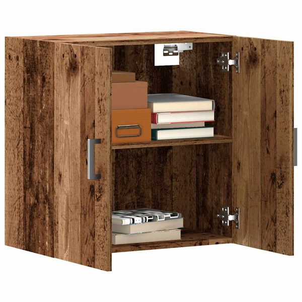 vidaXL Wall Cabinet Old Wood 23.6x12.2x23.6" Engineered Wood