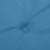 vidaXL Garden Bench Cushion Melange Blue Fabric (100% polyester)