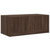 vidaXL Coffee Table Brown Oak Engineered wood Medium Coffee Table