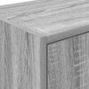 vidaXL Garage Wall Cabinet Grey Sonoma Engineered Wood
