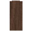 vidaXL Desk Organiser Brown Oak 15.2x6.7x15.4" Engineered wood