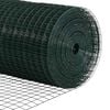 vidaXL Fence Post Green 82.02 x 2.62 ft (0.98 x 0.98 in mesh)