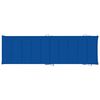 vidaXL Sun Lounger Royal Blue Solid Acacia Wood Adult Durable
