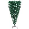 vidaXL Christmas Tree Green PVC, steel, plastic Large
