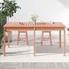 vidaXL Garden Table Natural Solid douglas wood Large Durable