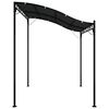 vidaXL Canopy Anthracite Polyester with PA coating, Powder-Coated Steel