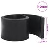 vidaXL Rubber Edge For Snow Plow Black Styrene-butadiene rubber Medium