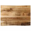 vidaXL Table Top Natural Wood Solid rough mango wood 23.6x15.7 in