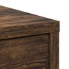 vidaXL Sideboard Smoked oak Engineered wood 28.7 in x 12.2 in x 35.4 in