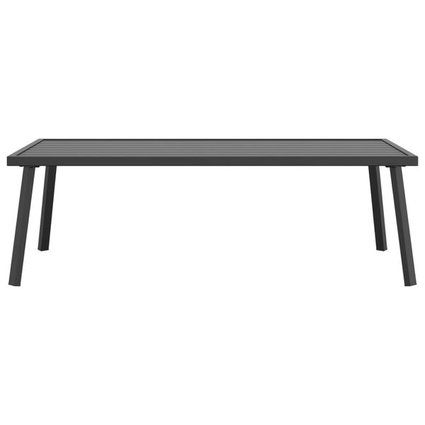 vidaXL Garden Coffee Table Anthracite