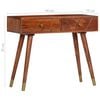 vidaXL Console Table Honey Brown Solid Acacia Wood Medium