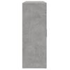 vidaXL Sideboard Concrete gray Engineered wood Medium Sideboard
