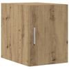 vidaXL Slim Storage Cabinet artisan oak 30 x 42.5 x 225 cm