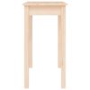 vidaXL Console Table Pine Wood Solid pine wood Medium Console Table