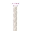 vidaXL Work Rope White 0.47 " 328.1 ' Polypropylene