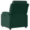 vidaXL Massage Recliner Chair Dark Green