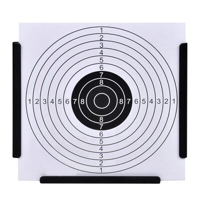 5.5" Funnel Target Holder Pellet Trap + 100 Paper Targets