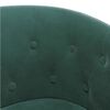 vidaXL Tub Chair Dark Green Velvet