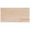 vidaXL Table Top Natural Wood Solid pine wood 39.4x19.7 in Durable