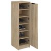 vidaXL Shoe Cabinet Sonoma Oak Engineered Wood Standard Shoe Cabinet