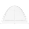 vidaXL Mosquito Net Mongolia with Doors 220 Mesh White 78.7x70.9x53.1"