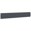 vidaXL Lawn Edgings 10 pcs Anthracite 5.9x40.6" Cold-rolled Steel