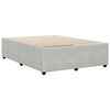 vidaXL Bed Frame Light Grey