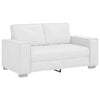 vidaXL Sofa White 62.99 x 30.71 x 33.07 in Fabric