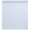 vidaXL Window Film Transparent white PVC 17.7 x 787.4 in Window Film