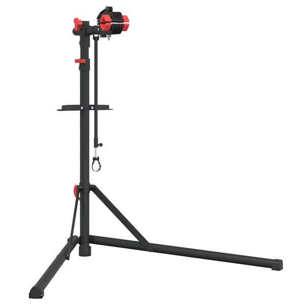 vidaXL Bike Repair Stand Foldable Adjustable 36.2 - 59.8 " Red Steel